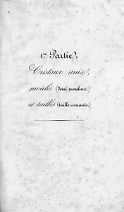 Cristal de Baccarat et Saint Louis - Catalogue des cristalleries 1841 format PDF - Bild 1 von 3