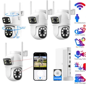Security Camera Wireless System Home Outdoor WiFi CCTV 4MP Night Vision 10CH NVR - Picture 1 of 11