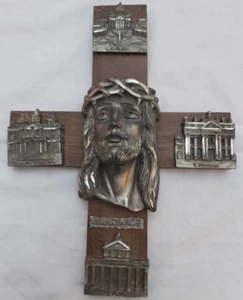 Crocifisso Anno Santo Giubileo 1975 Basiliche S. Pietro S. Maria Maggiore S.. - Imagen 1 de 7