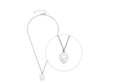 Leonardo Herz mit Halskette Collier 019651 Eviva Anhänger Herz - Bild 1 von 3