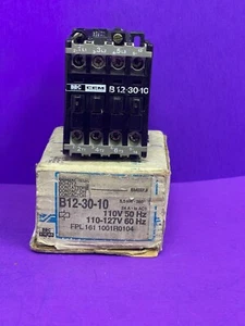 BBC Brown Boveri CEM B12-30-10 Contactor  110V/50Hz 110-1127V/60Hz - Picture 1 of 10