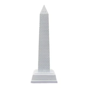 US Washington Monument Metall Gebäude Replik Druckguss Neuheit Bleistiftspitzer - Bild 1 von 5