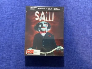Saw 4K Ultra-HD +Blu-Ray – (Ltd Ed 678/1500 Lenticular Hardcase )NEW SEALED - Picture 1 of 3