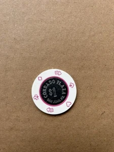 Rare Condado Plaza Casino $1 chip San Juan PR - Picture 1 of 2