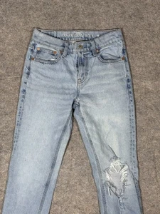 American Eagle 90s Skinny Stretch Jeans Size 2 Regular - Picture 1 of 11