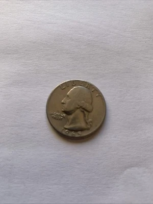 1965 no mint mark error silver quarter - Image 1 of 3