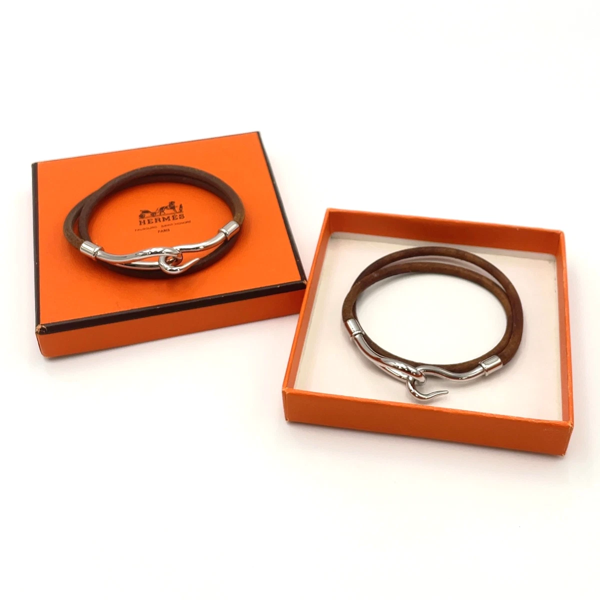 HERMÈS Leather Fashion Bracelets & Charms for sale | eBay