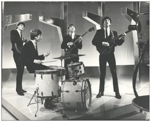 C229/ The Merseybeats Pressefoto 24 x 19 cm 1964 - Bild 1 von 2