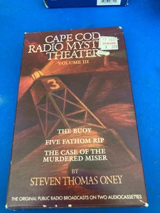 CAPE COD RADIO MYSTERY THEATER VOLUME III, 2 CAASETTES 3 STORIES - Picture 1 of 4
