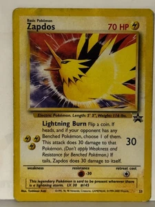 Zapdos 23 WoTC Promo HP/DMG Pokemon Schneller Versand - Bild 1 von 2