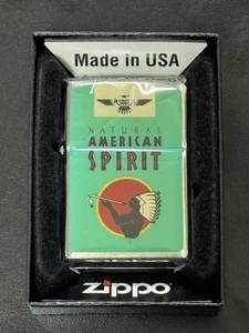 ZIPPO NATURAL AMERICAN SPIRIT Edición Limitada Hecho en 2010 - Imagen 1 de 9