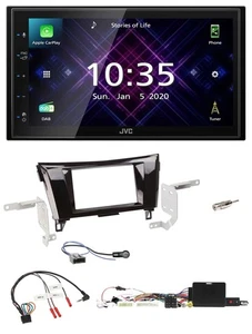 JVC DAB 2DIN Lenkrad Bluetooth USB Autoradio für Nissan Qashqai 19-21 X-Trail Ka - Bild 1 von 12