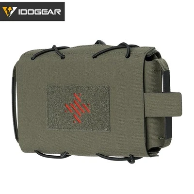 IDOGEAR Tactical Medical Pouch Detachable First Aid Kit Laser Cut MOLLE Military - Image 1 of 4