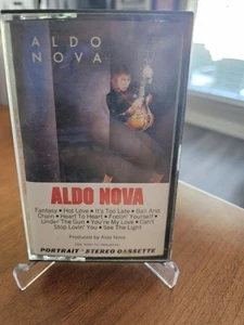 ALDO NOVA - CASSETTE - ALDO NOVA (SELF-TITLED) - PORTRAIT RECORDS 1982 - Picture 1 of 4