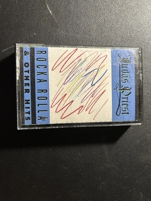 Judas Priest Rocka Rolla & Other Hits CASSETTE Tape 1990 RCA 2165-4R Rob Halford - Image 1 of 2