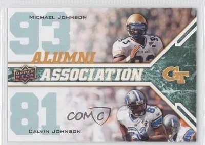 2009 Draft Edition Alumni Association Retail Dark Green Calvin Johnson Michael - Image 1 of 2