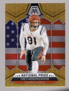 TREY HENDRICKSON 2024 MOSAIC NATIONAL PRIDE HONEYCOMB PRIZM #267 **BENGALS** SSP - Picture 1 of 2