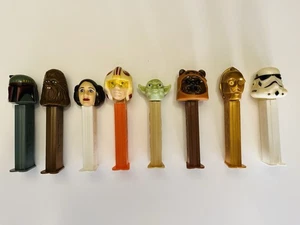 Vintage Star Wars Pez Spender 8 Stück - Bild 1 von 4