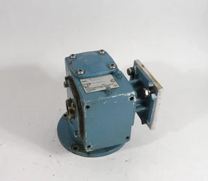 Electra-Gear 1WN0609 Gear Reducer 25:1 Ratio 15mm Bore In 24mm Shaft Out USED - Picture 1 of 4