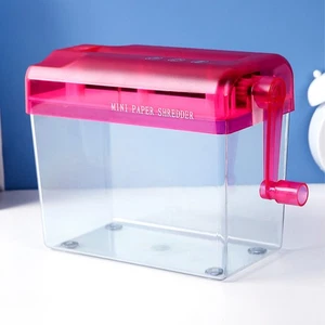Manual Shredder Office Mini Shredders for Home Use Handheld Paper - Picture 1 of 12