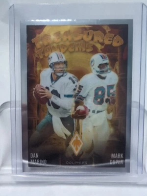 2024 Panini Phoenix - Treasured Tandems Dan Marino, Mark Duper #TT-MIA - Image 1 of 2