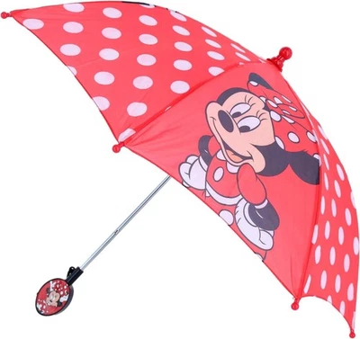 Minnie Mouse Paraguas Lluvia Sol Niños Pequeños Niños Niñas Niño Pequeño Juguete de Regalo Ligero Foto 1 de 3