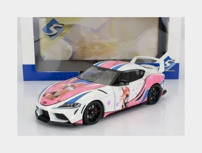 SOLIDO 1809008 TOYOTA - SUPRA GR ITASHA 2024 - WHITE PINK - 1/18 - Immagine 1 di 2