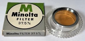 Minolta - Genuine Vintage 37.5mm 85 Warming Filter - Box / Case / vgc - Picture 1 of 6