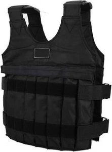 20kg Load Weighted Vest, Adjustable Weighted Jacket Exercise Fitness Training - Picture 1 of 5