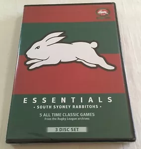 NRL Essentials South Sydney Rabbitohs - 3-Disc Set DVD Region 4 | New - Picture 1 of 2