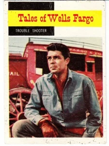 1958 TOPPS TALES OF WELLS FARGO TROUBLE SHOOTER #58 - VG - Picture 1 of 1