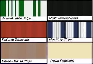 Patio Awning Canvas & Valance Sun Shade Canopy Replacement Material CANVAS ONLY - Picture 1 of 6