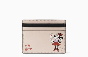 Disney X Kate Spade New York Minnie Slim Kreditkarten Geldbörse - Bild 1 von 3