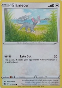 127/189 GLAMEOW | COMMON | ASTRAL RADIANCE POKEMON CARD - Picture 1 of 1