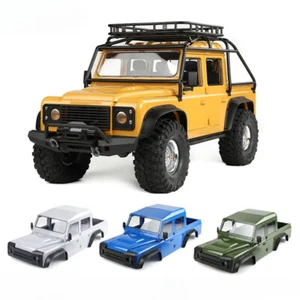 Guscio pickup camion 4 porte per 1/10 RC cingolato auto Traxxas TRX4 Wilderness Guard - Foto 1 di 44