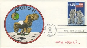 #2419 $2.40 Priority Mail FDC M RAWLS Hand-painted cachet Perfect!!! - Picture 1 of 1