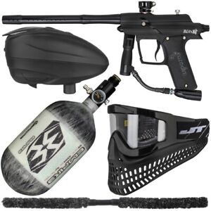 Azodin Blitz 4 Ultimate Paintball Gun Kit - Black Ltr - 68/4500 – Black/Black
