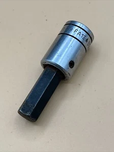 Snap On Tools FA12A USA 3/8 Inch Drive 3/8" Hex Bit Vintage Underline - Picture 1 of 5