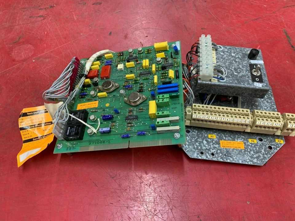 NEW NO BOX ASEA 277009-2 CIRCUIT BOARD YM195001-A/3 WITH 277009-1 - Image 1 of 4