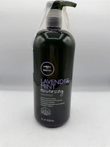 TEA TREE LAVENDER MINT MOISTURIZING SHAMPOO 33.8 OZ PAUL MITCHELL W/ PUMP TOP - Picture 1 of 6