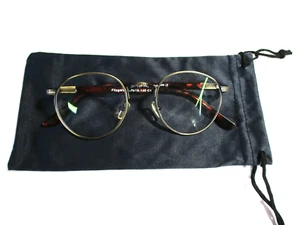 SOLO montatura per occhiali vintage, EyeBuyDirect, Fitzgerald, oro anticato 47-19 140 mm - Foto 1 di 9