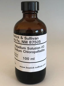 Sodium Chloropalladite 15% solution for Palladium Printing Alt Photo 100ML. - Picture 1 of 2