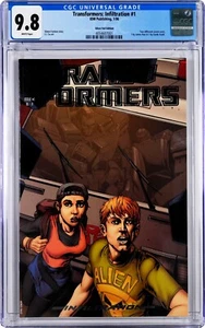 Transformers: Infiltration #1 CGC 9. 8 (2006, IDW) James Raiz Silver Foil Cover - Picture 1 of 6