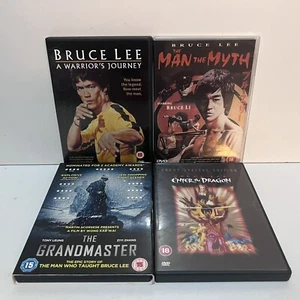 Bruce Lee 4 DVD Bundle - Warriors Journey, The Man The Myth, Enter The Dragon - Imagen 1 de 6