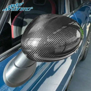 For 2014-2019 Cooper S Countryman Clubman Mirror Cap Cover ,Real Carbon Fiber - Bild 1 von 5
