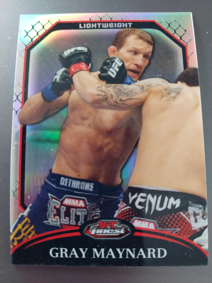 Gray Maynard #96 2011 Topps UFC Finest Refractor #755/888 - Image 1 of 2
