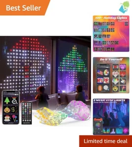 Multicolor 6.2ft LED Fairy Lights - Remote & App Controlled with 100+ Patterns - Picture 1 of 12
