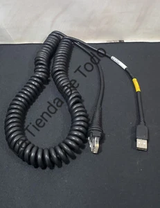 USB COIL CABLE 9.84 FT TYPE A USB TO RJ CAT5 ETHERNET PLUG MALE CBL500500C00 REA - Picture 1 of 5