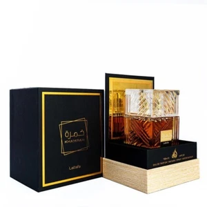 Khamrah by Lattafa EDP 100ml Unisex Perfume 100% Genuine Fragrance Scent - Picture 1 of 4