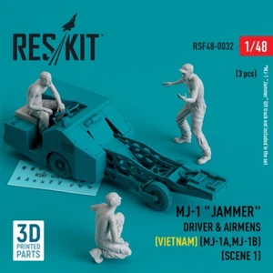 ResKit MJ-1 "Jammer" crew (Vietnam) (MJ-1A,MJ-1B) (sc 1) (3 pcs) 3D Print 1/48 - Imagen 1 de 2